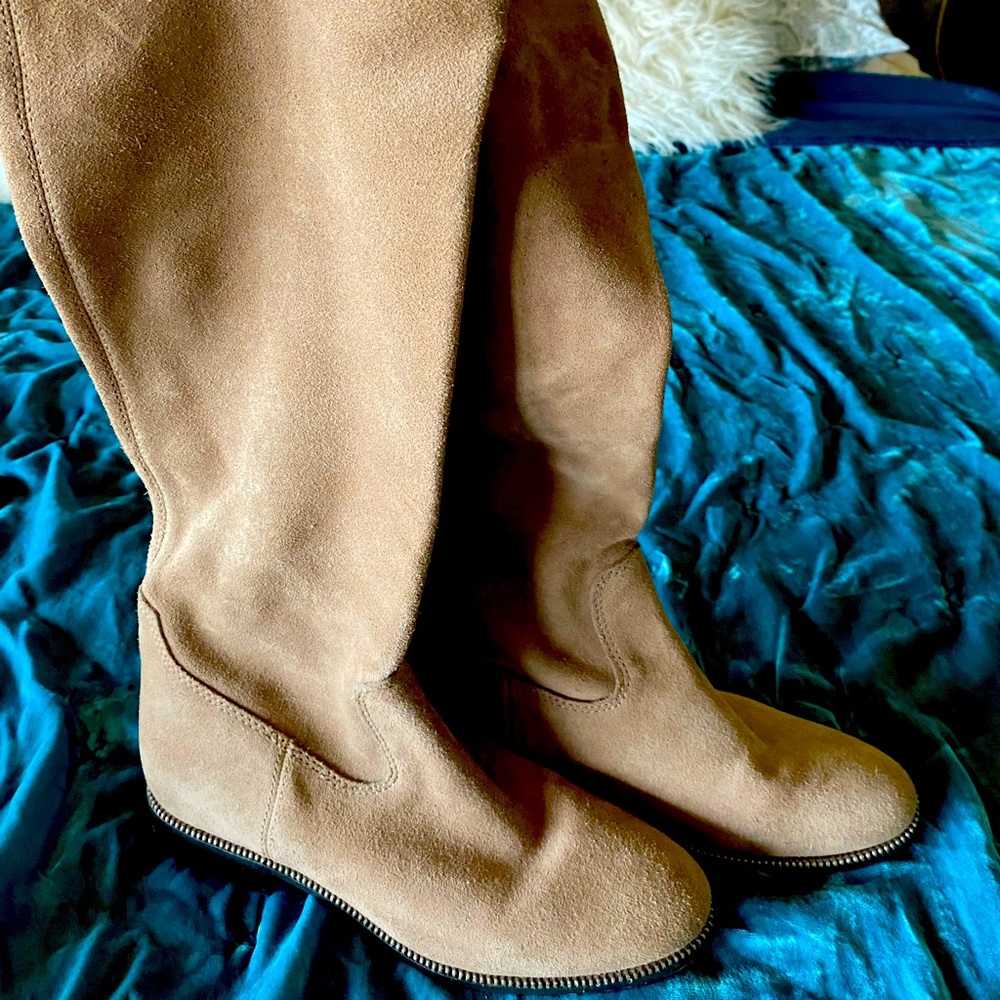 Michael Kors suede boots
